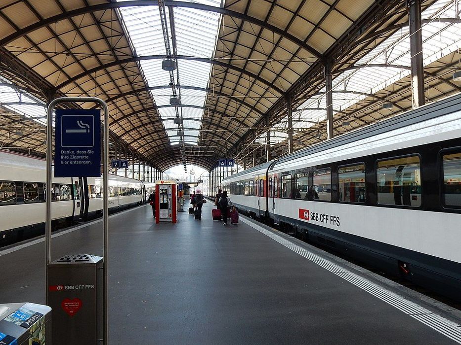 Mehr als bloss Züge: Der Bahnhof Luzern.