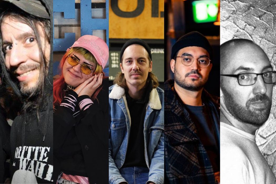 Alles keine unbekannte Gesichter im Luzerner Nachtleben: Boris Rossi, Ilayda Zeyrek, Raphael Spiess, Philipp Kathriner und Flo Dalton.