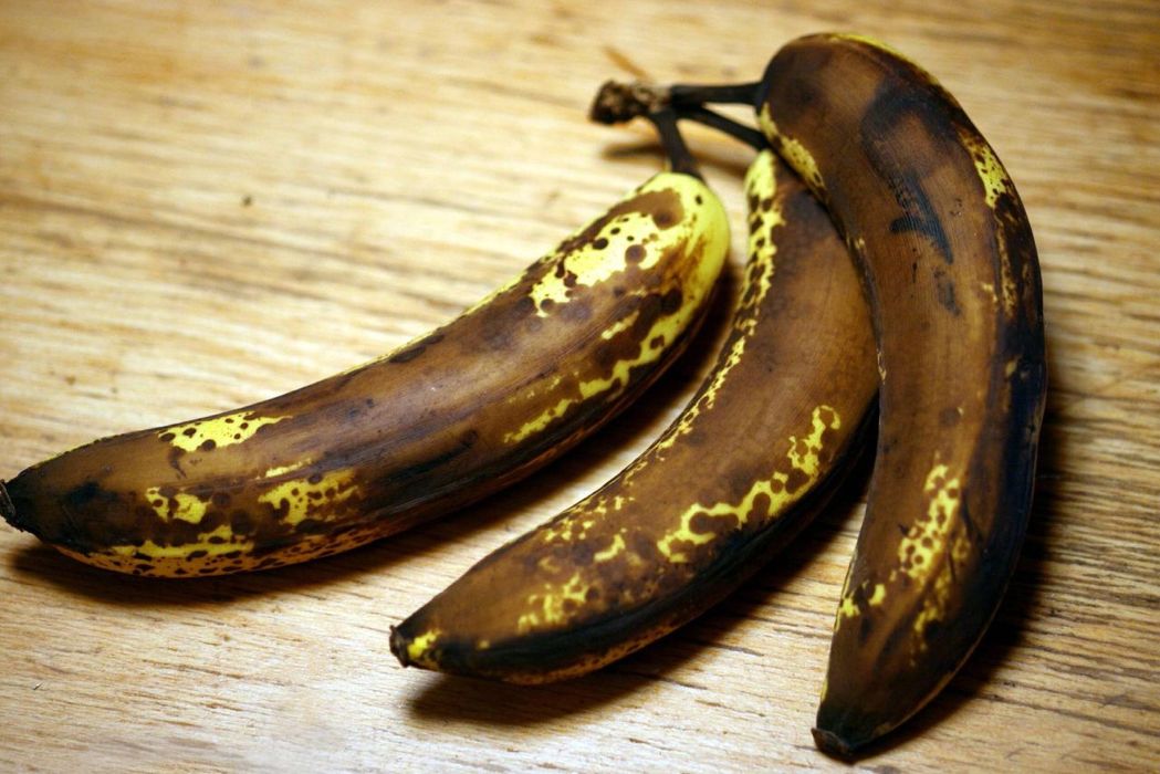 So verdorben, wie die Leute, die sie essen: Bananen.