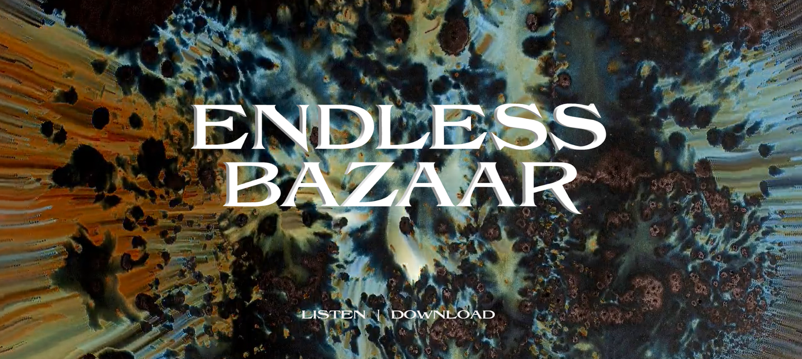 Auf der Website noch viel cooler: Das Design von «Endless Bazaar»