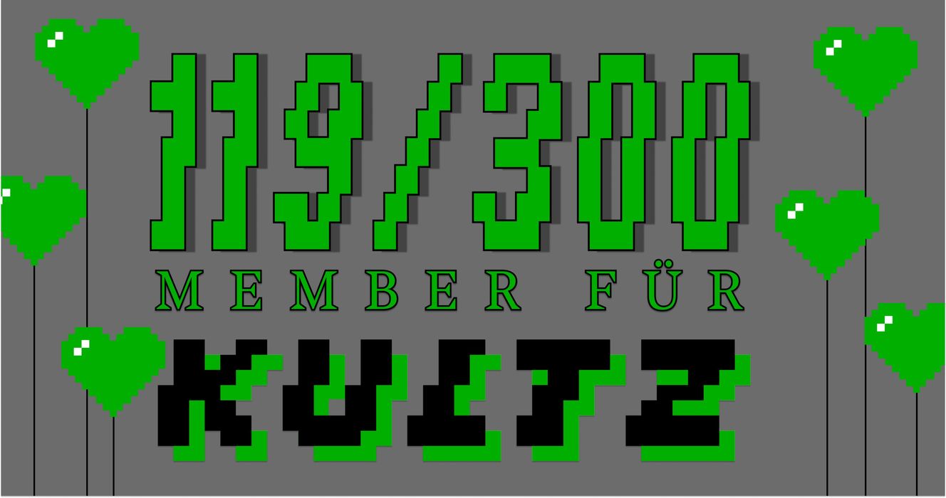 Sichere unser Überleben und werde jetzt Member!