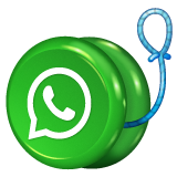 Steht für das Hin und Her mit dem Messenger: Whatsapp-Jojo.