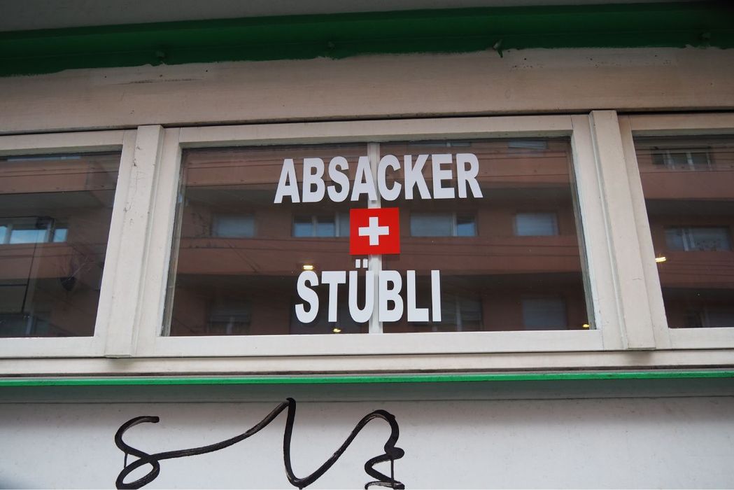 Etwas Restschweiz in der Baselstrasse: Das Absacker Stübli.